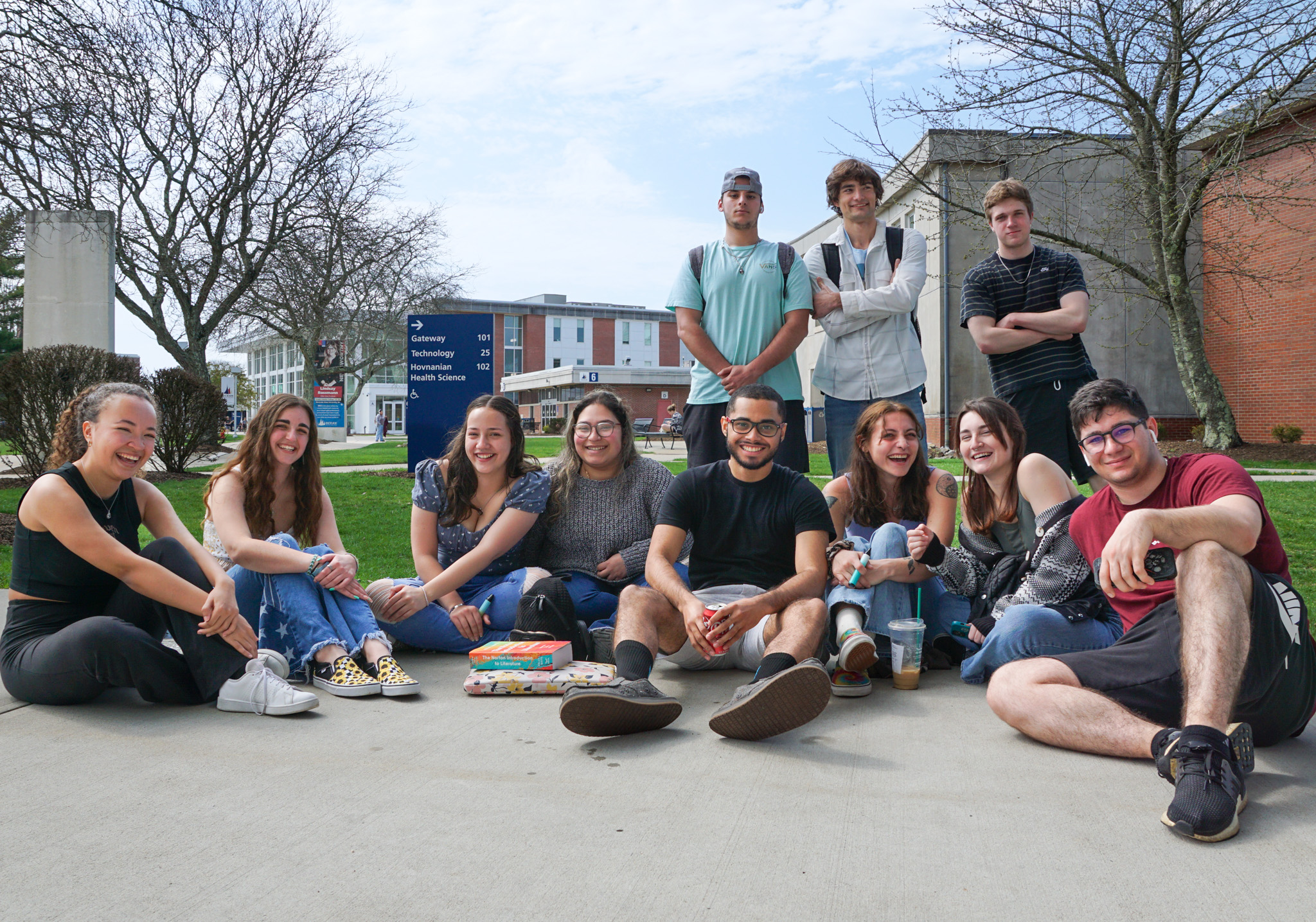 group photo of students