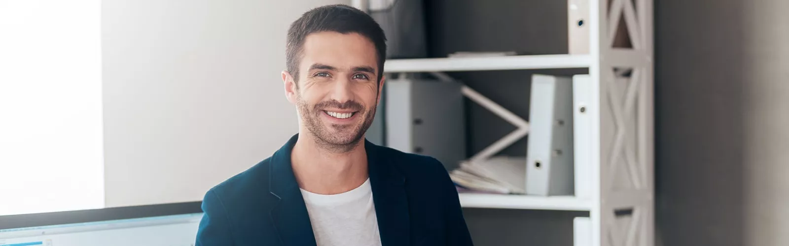 Headshot of a man smiling